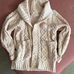 JapanLA Sanrio fluffy my melody marshmallow cardigan